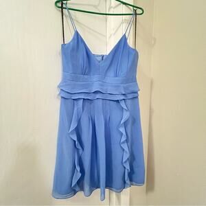 Nanette Lepore Merengue Spaghetti Strap Dress in Blue